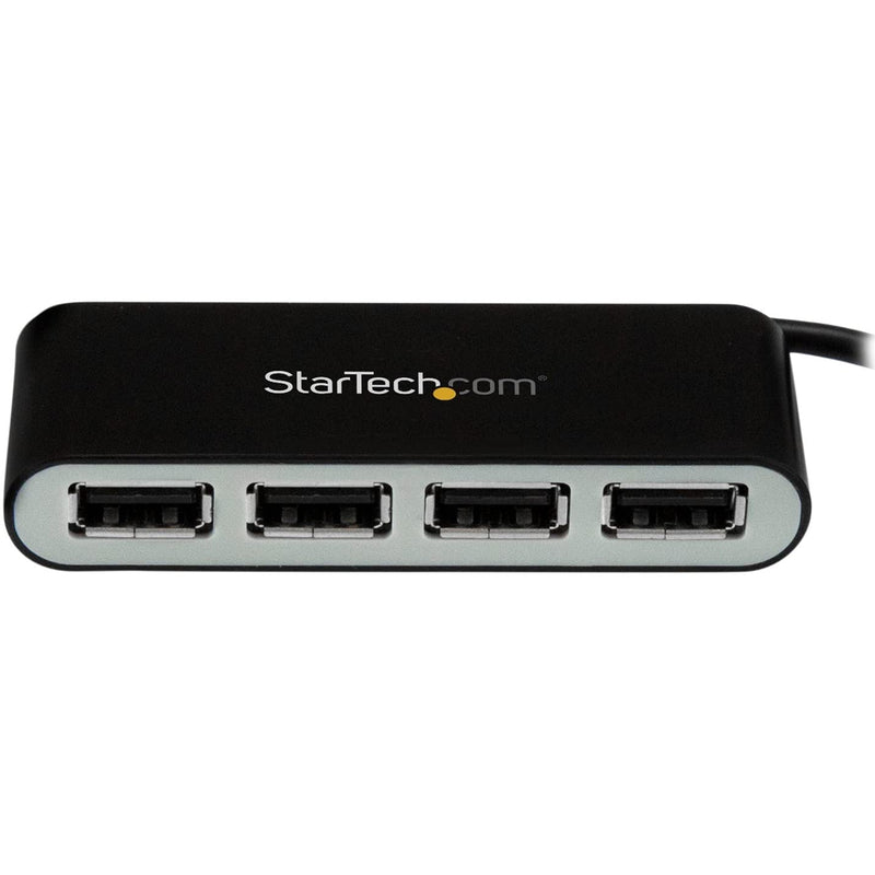[Australia - AusPower] - StarTech.com 4 Port USB 2.0 Hub - USB Bus Powered - Portable Multi Port USB 2.0 Splitter and Expander Hub - Small Travel USB Hub (ST4200MINI2) 