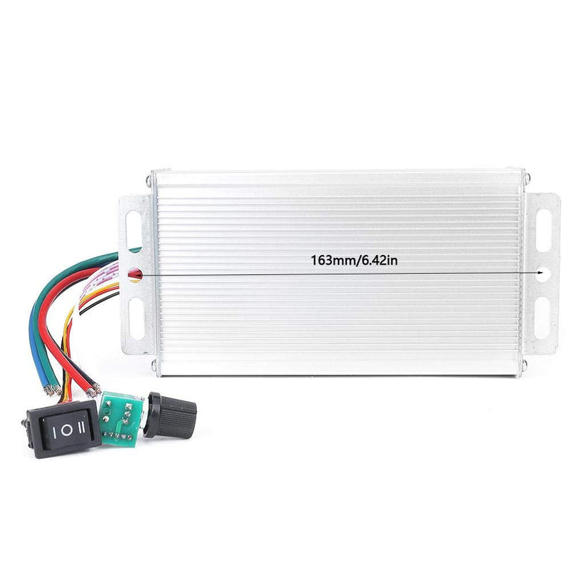 [Australia - AusPower] - Dc Brush CCW Cw Motor Speed Controller 12~60V Motor Speed Governor Regulator 80A Pwm Dc Motor Speed Controller Forward and Reverse Dc 