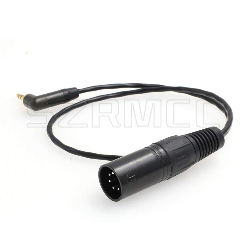 [Australia - AusPower] - SZRMCC Stereo 3.5mm to XLR 5 Pin Male Audio Input Cable for Arri Alexa XT/SXT/Amira Camera 