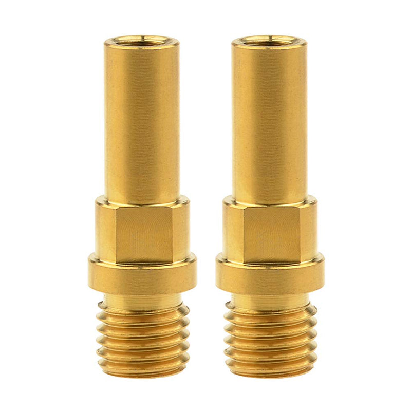 [Australia - AusPower] - Yaruijia Titanium Alloy Bolt V Brake Bosses Post Ultralight M8 M10 Pitch 1.25mm MTB BMX Bike Service Parts (M10x1.25mm, Gold) M10x1.25mm 