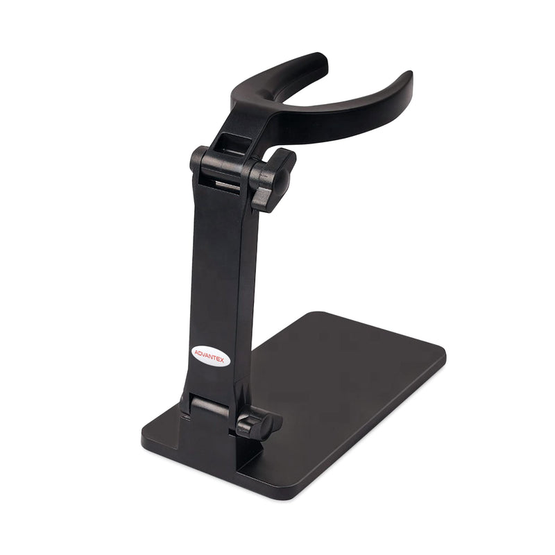 [Australia - AusPower] - Advantex SC-6300 1D/2D Cashier Barcode Scanner/Reader for Small to Medium-Sized Retailers with Tilting Stand for Hands-Free Scanning, Black 