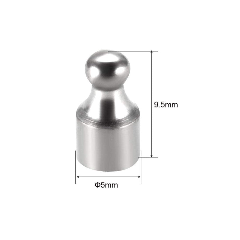 [Australia - AusPower] - uxcell Calibration Weight 1g M2 Precision Chrome Plated Steel for Digital Balance Scales 