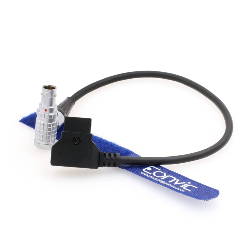 [Australia - AusPower] - Eonvic Power Cable for Kinemini 4K Camera 1B 2 Pin Right Angle to Dtap Male 