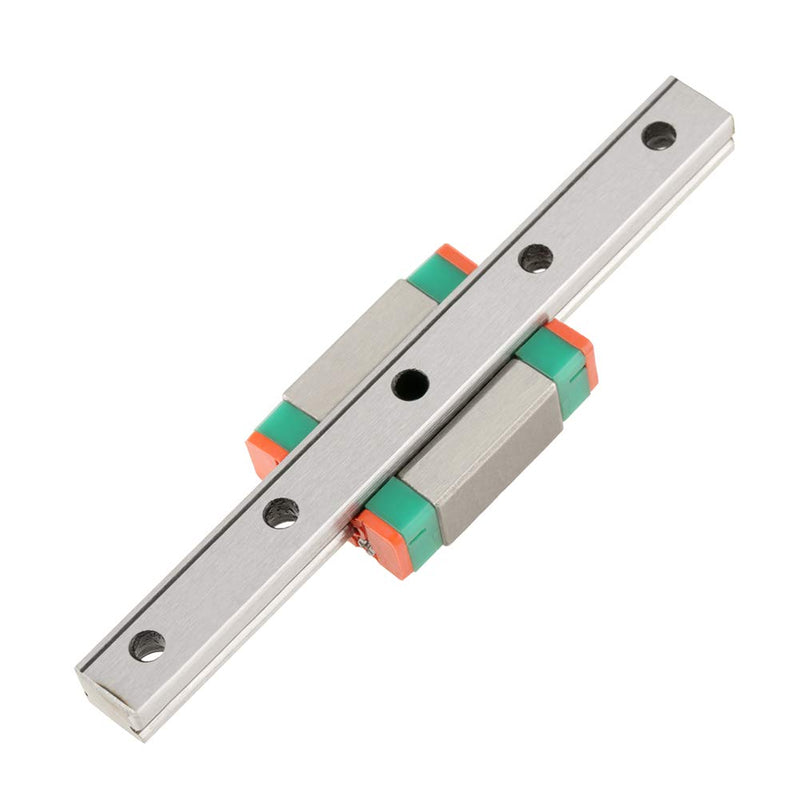 [Australia - AusPower] - Linear Guide Rail, LWL7B 7mm Width Miniature Linear Rail Guide Slide Block DIY 3D Printer and CNC Machine(70MM) 