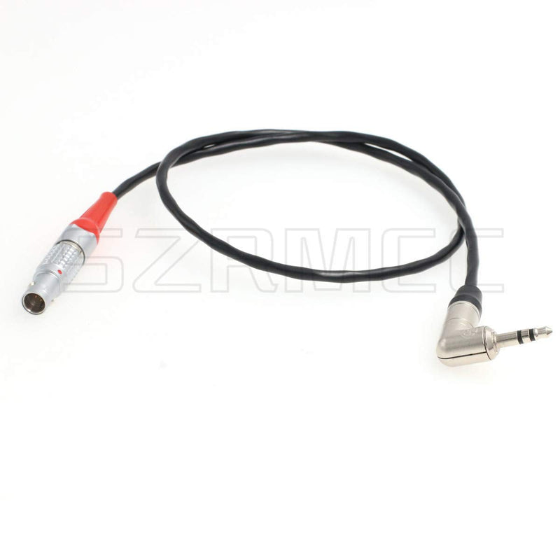 [Australia - AusPower] - SZRMCC 5 pin to Right Angle 3.5mm Timecode Cable for Tentacle Sync Zaxcom to ARRI Alexa Mini Camera/XT Sound Devices (Straight 5pin) Straight 5pin 