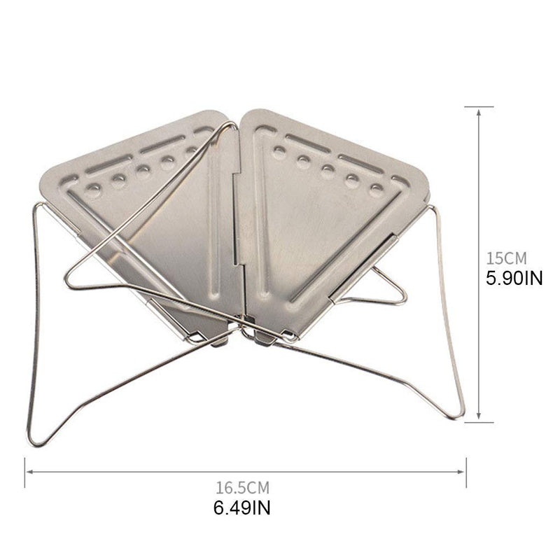 [Australia - AusPower] - Lanema Collapsible Coffee Drip Stainless Steel Portable Lightweight Foldable Coffee Dripper for Camping or Backpacking 