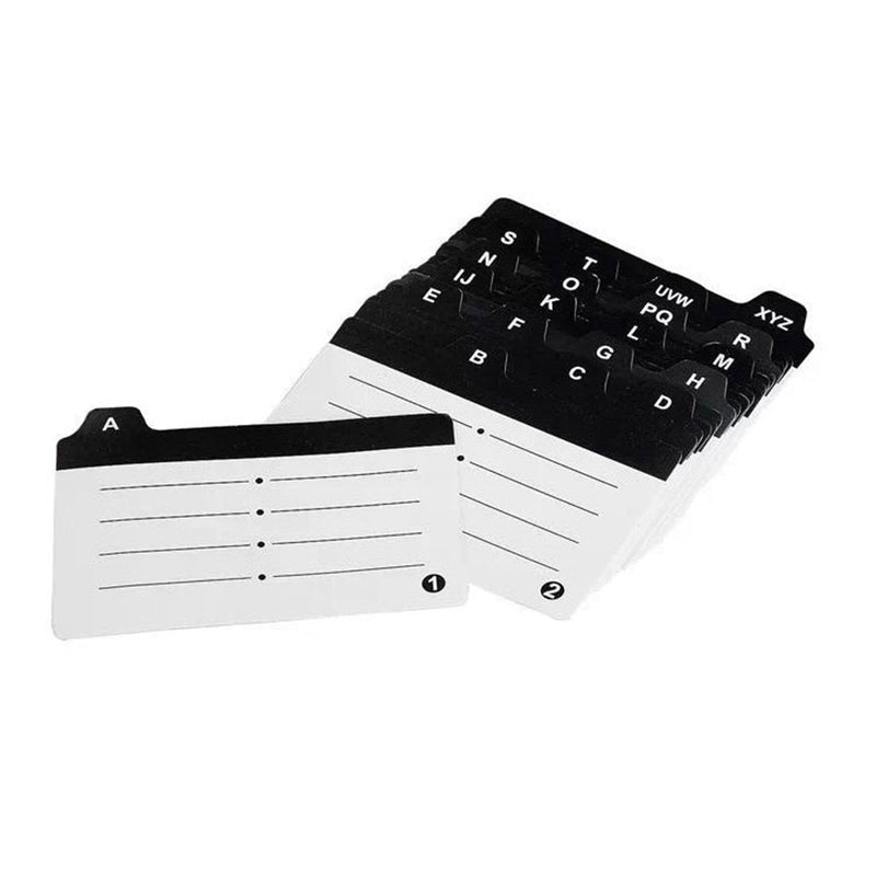 [Australia - AusPower] - MyLifeUNIT Business Card Holder, Name Card Organizer with Dividers and Index Tabs (500 Cards Capacity) 