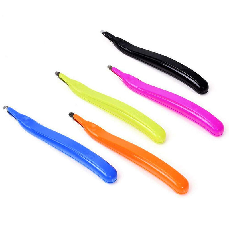 [Australia - AusPower] - ZZTX 6 PCS Professional Magnetic Staple Remover Puller Rubberized Staples Remover Staple Removal Tool for School Office Home 5 Colors 