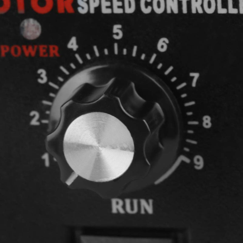 [Australia - AusPower] - Bindpo Motor Speed Controller, 400W AC 50/60hz Motor Speed Pinpoint Regulator Controller Forward & Backward, for Packaging/Printing/Food/Electronics/Instrumentation/Medical Equipment 