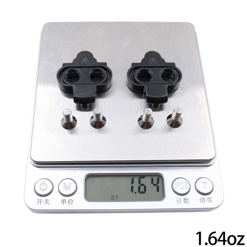 [Australia - AusPower] - HEPINGJIANGENBO SP-108 MTB Bike Pedal Cleats Compatible with Shimano SPD SM-SH51 2 Sets Cleats 