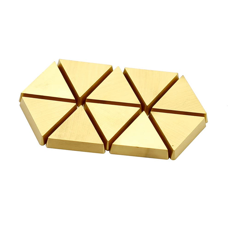 [Australia - AusPower] - OSCARBIDE Carbide Inserts TPG322 Turning Inserts TPGN160308,Tin Coated for Lathes and Mills,10 Pieces/Box. 