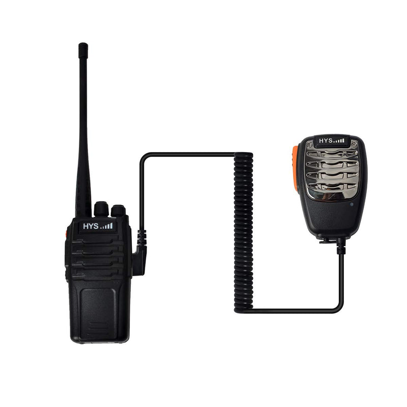 [Australia - AusPower] - HYS TC-R03 Walkie Talkie Handheld Speaker Mic Shoulder Microphone for Baofeng UV-5R Series BF-888S UV-5RE Plus UV-5RB UV-B5 Kenwood TK-240 TK-250 TK-255 Wouxun KG-659 KG-669 KG-669 Plus 2-Way Radio 