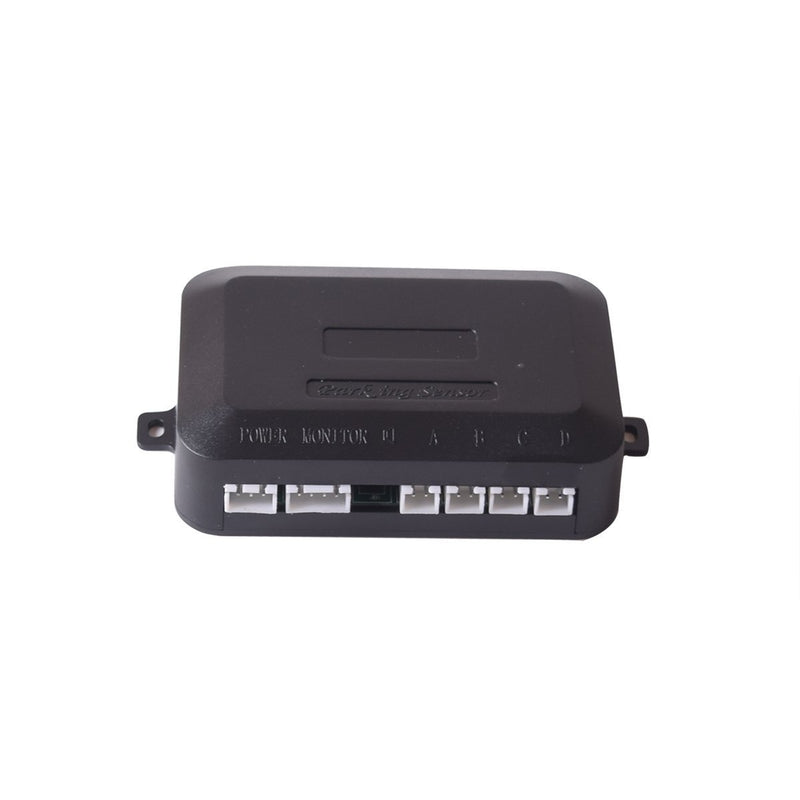 [Australia - AusPower] - EKYLIN Car Auto Vehicle Reverse Backup Radar System with 4 Parking Sensors Distance Detection + LED Distance Display + Sound Warning (Gray Color) Gray 4 Sensors 