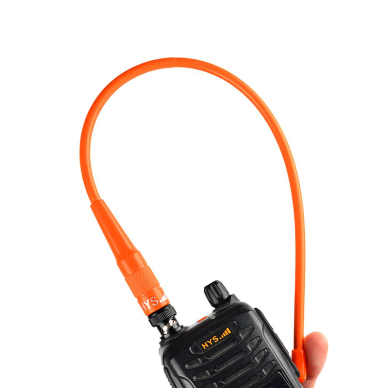 [Australia - AusPower] - HYS-771 144/430 MHz Dual-Band High Gain Handheld BNC 15.6 inches Antenna for ICOM V8 V80 V80E V82 V85 F3S HT-66 VHF/UHF Radio 