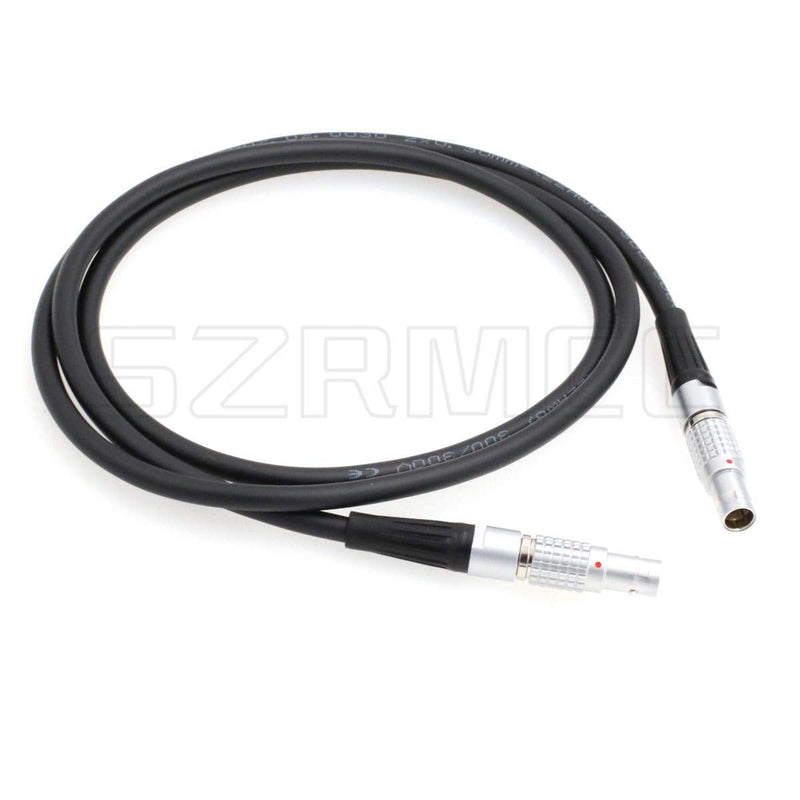 [Australia - AusPower] - SZRMCC for ARRI Cameras 5 Pin Male to 5 Pin Male Timecode Cable for Sound Devices Ambient Lockit Zaxcom TC in/Out 60cm Straight Cable 60cm 