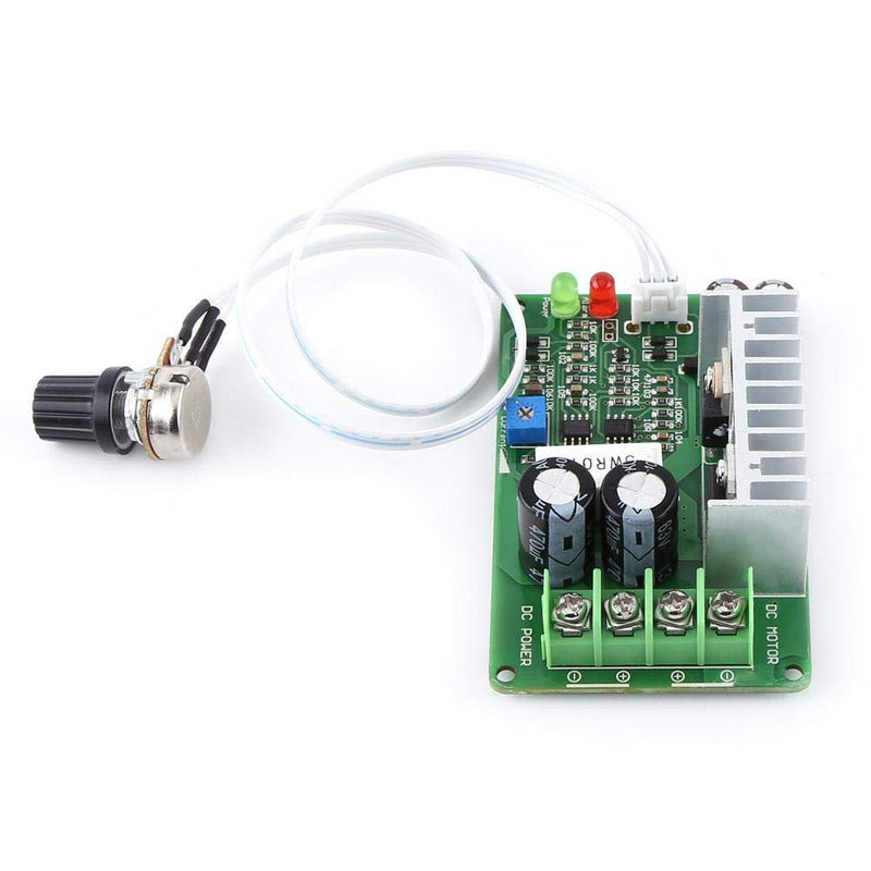 [Australia - AusPower] - 12V/24V/36V 15A PWM DC Motor Speed Controller Regulator Potentiometer Overload Protector with a Speed Regulating Knob 