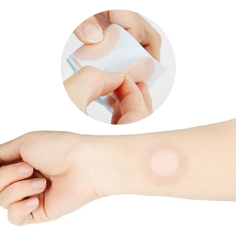 [Australia - AusPower] - 2XK-NOV 50 Pairs Disposable Nipple Covers for Men 3.5cm Anti-Chafing Areola Cover Stickers for Runners Ultra Marathon Running Gear 