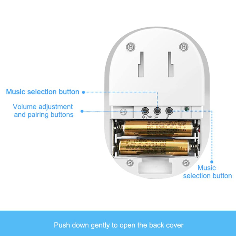 [Australia - AusPower] - CallToU Caregiver Pager Call Button elderlyWireless SOS Call Button Vibration Pager Nurse Calling Alert System for Home Elderly Disabled Patient … (VP02) VP02 
