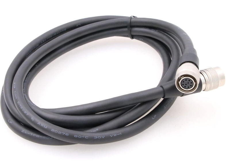 [Australia - AusPower] - ZBLZGP RCP OCP ROP Remote Control Cable Hirose 10 Pin Male to Female for Panasonic 300/50 Studio Camera RC10 CCU MSU (2M) 2M 