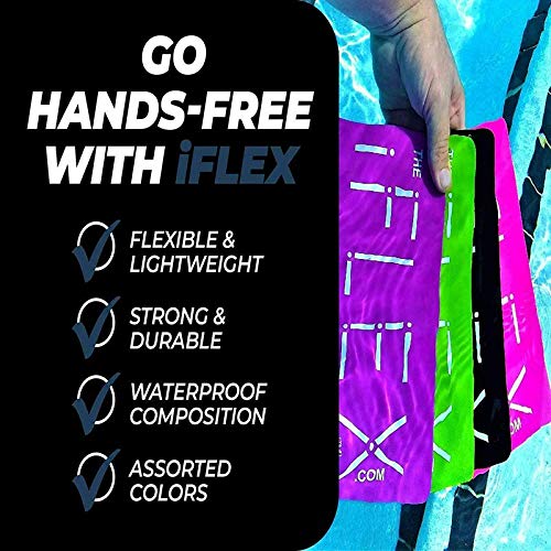 [Australia - AusPower] - iFLEX Adjustable Cell Phone Stand and Tablet Stand for Work and Home – Flexible Phone Holder Dark Navy Blue 
