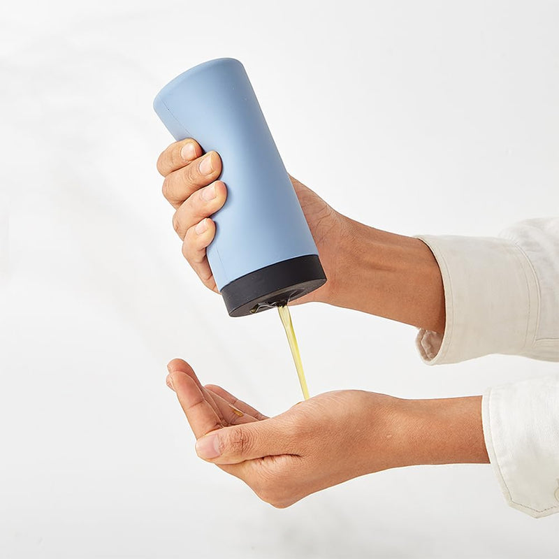 [Australia - AusPower] - Dish Soap Silicone Dispenser Refillable Dish Washing Liquid Dispenser Silicone Divided Bottle Squeeze Dish Soap Dispenser Hand Soap Bottle Dishwashing Liquid Dispensing (Size:240ml) 240ml 
