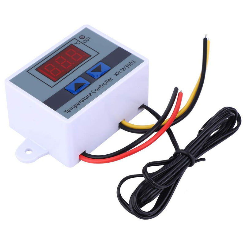 [Australia - AusPower] - Vipxyc Temperature Controller, 12V 120W Anti-Interference with Sensitive Sensor Probe for Temperature Control Protection Thermostat Switch 
