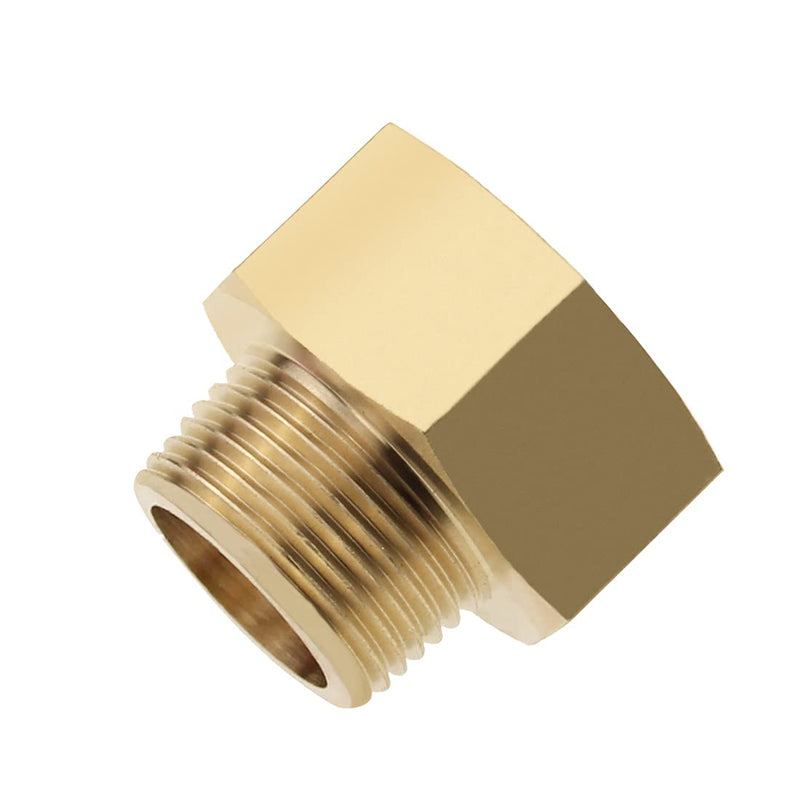 [Australia - AusPower] - Brass Pipe Fittings,Valve Pipe Adapter NPT, 3/4 Inch Male To 1 Inch Female Pipe (2-Pack) A roll of plumbers tape DN20 To DN25 3/4"Male to 1"Female 
