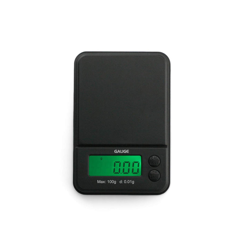 [Australia - AusPower] - Truweigh GAUGE Digital Mini Scale - (100g x 0.01g - Black) - Digital Travel Scale - Mini Digital Scale - Small Pocket Size Scale - Traveling Scales Digital Weight - Travel Digital Kitchen Scale 