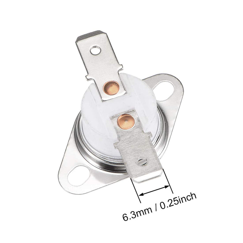 [Australia - AusPower] - uxcell 10pcs NC KSD301 Thermostat 90-180°C(194-356°F) Temperature Thermal Control Switch 90 100 110 120 130 140 150 160 170 180°C Normal Close Assortment Kit 