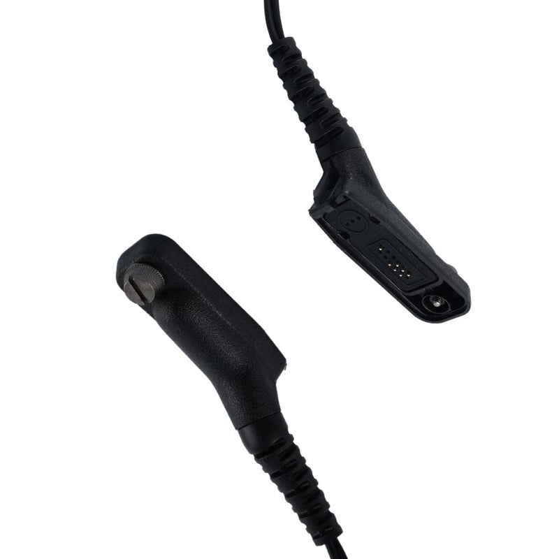 [Australia - AusPower] - Motorola XPR 7550 Earpiece,Caroo 2 Wire Surveillance Kit Headset with One Pair Medium Earmolds for APX4000 6000 7000 8000 XPR6350 6550 6580 7350 7350e 7380 7550e 7580 7580e Two Way Radio Walkie Talkie 