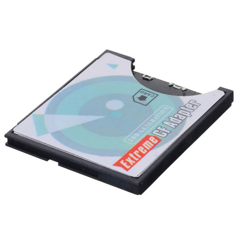 [Australia - AusPower] - CY SD SDHC SDXC to CF Compact Flash Memory Card Adapter Reader Type I High-Speed Extreme CF to SD Card Reader Adapter blue 