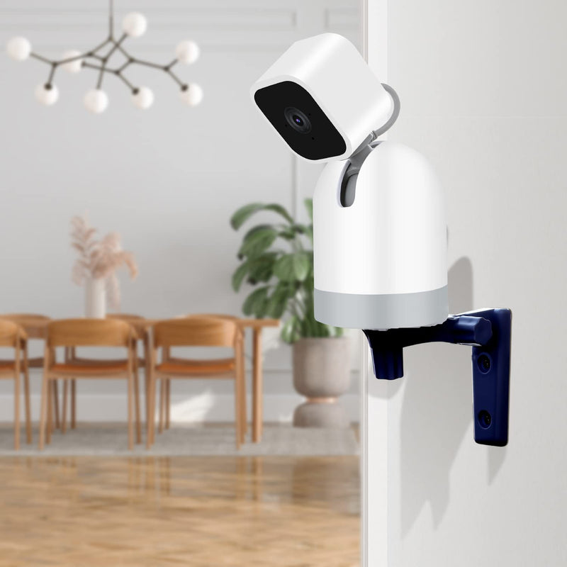 [Australia - AusPower] - OYOCAM Wall Mount Compatible with Blink Mini Pan-Tilt Camera WYZE Cam Pan V3 Camera Security Mount Adjustable Angles Bracket 180 Degree Rotation Easy to Install Outdoor Indoor, 2 Pack 2 Pack black wall mount 
