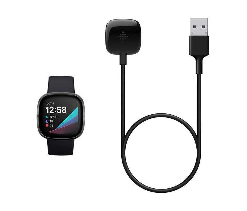 [Australia - AusPower] - Fitbit Sense and Versa 3 Charging Cable, Official Fitbit Product 