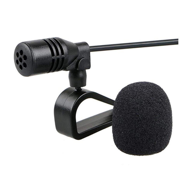 [Australia - AusPower] - Car Microphone Bluetooth Stereo 3.5mm Jack Assembly Mic Compatible with Kenwood Boss Corehan Power Acoustik JVC Sony Jensen Alpine Car Vehicle Head Unit Enabled Audio Radio GPS DVD 