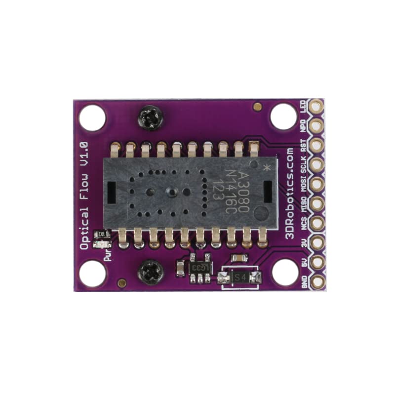 [Australia - AusPower] - JESSINIE ADNS-3080 Optical Flow Sensor Module Horizontal Movement Detector APM2.52 APM2.6 Light Flow Detector Module Board DIY Kit Electronic PCB 