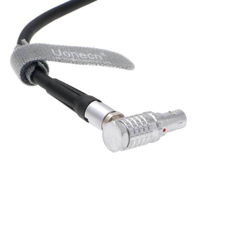 [Australia - AusPower] - Uonecn Teradek Bond Power Cable Right Angle 2 pin Male to Right Angle 2 pin Male for ARRI Alexa Camera 18'' 