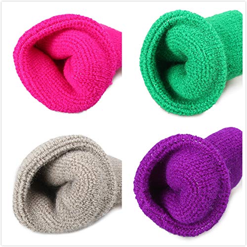 [Australia - AusPower] - Mallofusa ? 12 Pairs Colorful Cotton Sweatbands Sports Basketball Wristband Athletic Wrist Sweat Bands for Gym Yoga Tennis Etc. 
