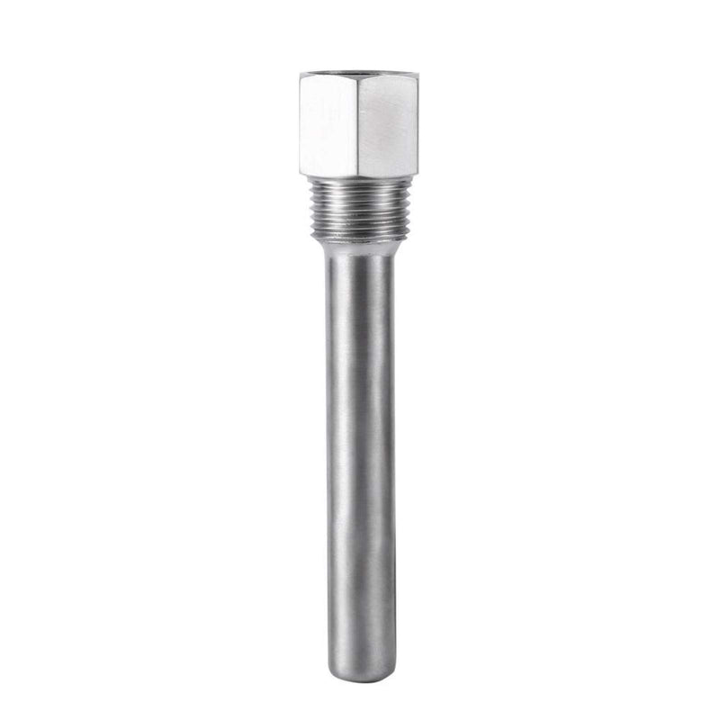 [Australia - AusPower] - Thermowell Stainless Steel 1/2"NPT Threads for Temperature Sensors Temperature Instruments Thermometer 