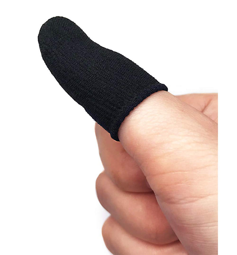 [Australia - AusPower] - Ultra-Thin Gaming Finger cot, Anti-Skid and Sweat-Proof Touch Screen Positioning Artifact,PUBG Mobile Games Finger cot (6 Pieces) 