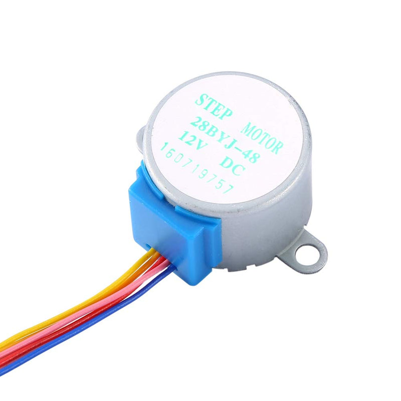 [Australia - AusPower] - DC 12V Gear Motor Encoder Speed Reduction Gearbox Stepper Motor Reducer Replacement Motor 28BYJ-48 Mini Stepper Motor 