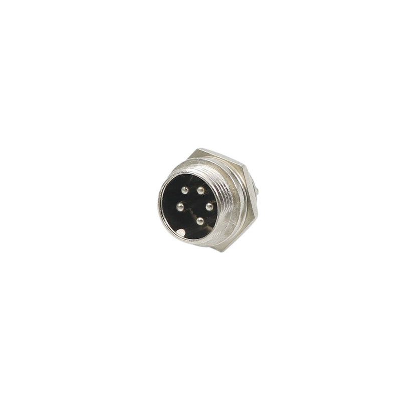 [Australia - AusPower] - 5 Pin Metal Male Female Panel Connector 16mm GX16-5 Aviation Connector Plug of 5 Pairs 