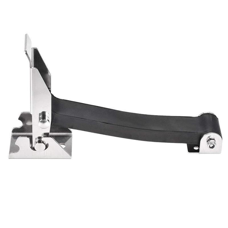 [Australia - AusPower] - uxcell 9.25-inch Rubber Flexible SUS304 Stainless Steel Draw Latches Buckle 