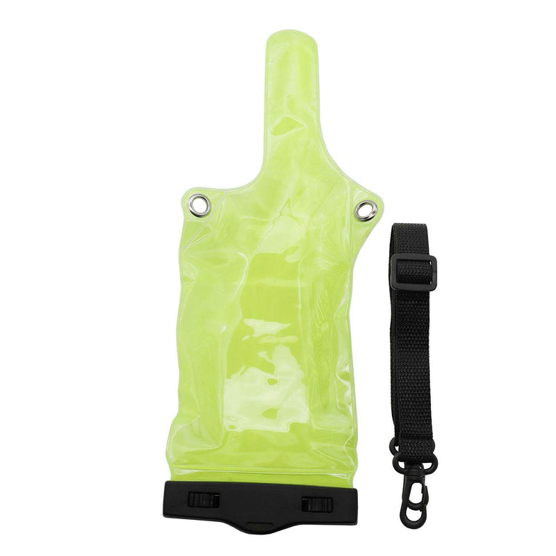[Australia - AusPower] - Karier Two Way Radio Waterproof Rainproof Bag Case Pouch for Motorola Kenwood Midland Walkie Talkie (Green) 