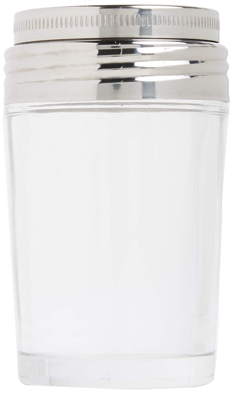 [Australia - AusPower] - Norpro Shaker Cup Glass Adjustable Pizzeria Style Pepper/Salt/Cheese/Spice 5.25" 1 