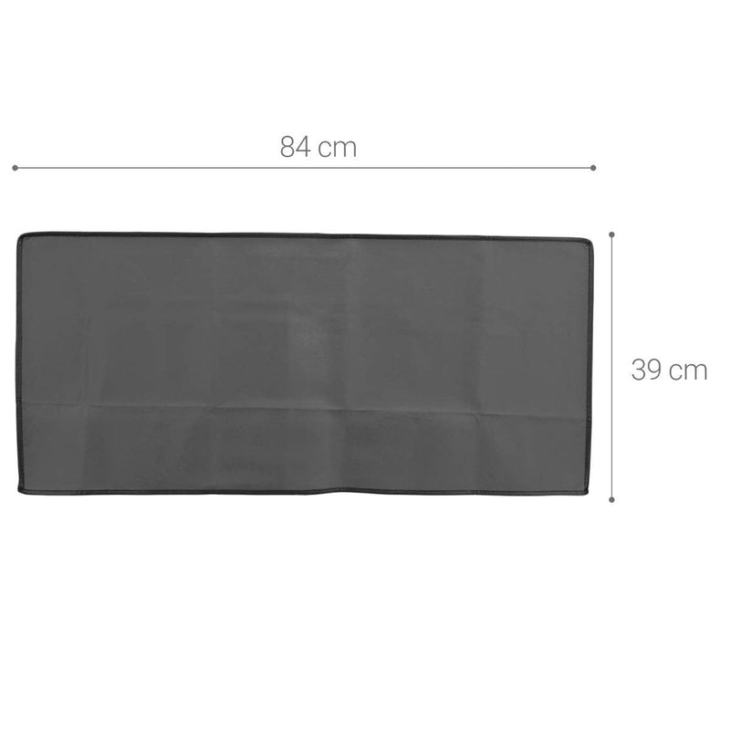 [Australia - AusPower] - kwmobile Monitor Cover Compatible with 34-35" Monitor - Monitor Cover Dust PC Screen Protector - Dark Grey 