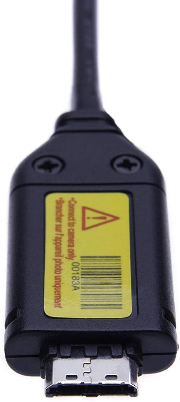 [Australia - AusPower] - USB Data Charger Cable Cord Compatible with Samsung Digital Camera EX,L,WB,S,SL,ST, PL,L200 ST600,ST61,ST65,ST6500,ST67,ST70,ST700, ST71, ST80, ST90, ST91, ST95, ST96,Replacement for SUC-3 SUC-5 SUC-7 