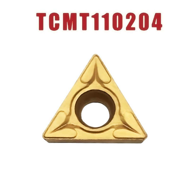 [Australia - AusPower] - GBJ 20pcs TCMT21.51 Turning Inserts TCMT110204 TCMT21.51 Carbide Inserts TCMT Insert Tain Coated Lathe Indexable inserts for Lather turning tool holder Machining Stainless steel Steel Aluminium 