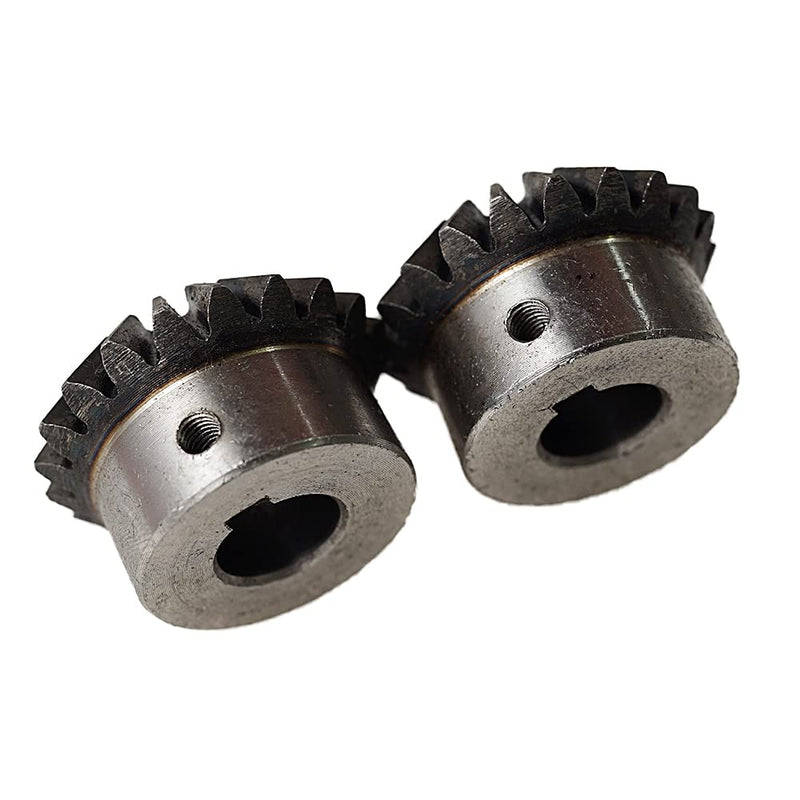 [Australia - AusPower] - 2Pcs Bevel Gear Tapered Bevel Pinion Gear Bevel Gears 2 Module 20 Teeth for Hardware Mechanical Rotation (20T 14mm Hole) 20T 14mm Hole 
