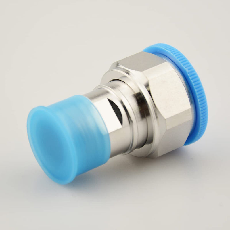 [Australia - AusPower] - RFIOTASY 4.3-10 Mini DIN Male to N Female Adaptor 4.3/10 Mini DIN Male to N Female Adapter with Low PIM 160dBc (4.3-10 Male to N Female) 4.3-10 Male to N Female 