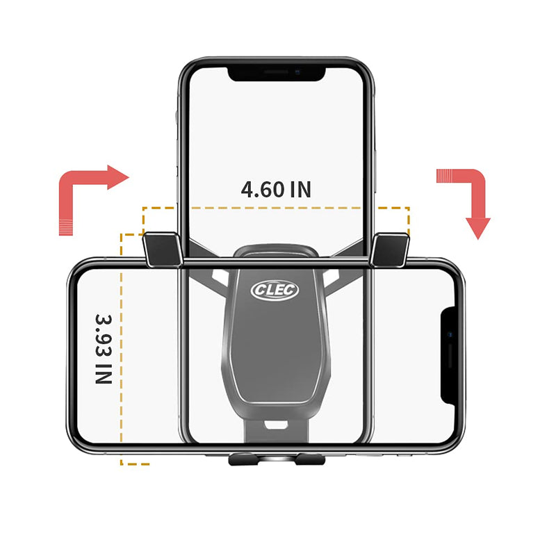 [Australia - AusPower] - Being Up Car Phone Holder Fit for Toyota RAV4 2019-2022 XLE Premium AWD/Adventure/XSE Hybrid/Limited Hybrid,Adjustable Air Vent Cellphone Mount Compatible with 4-7 Inches Smartphones,Black 